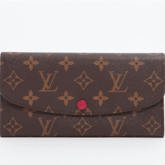 Authentic Louis Vuitton Monogram Portofeuille Emilie Long Wallets - Picture 1 of 12
